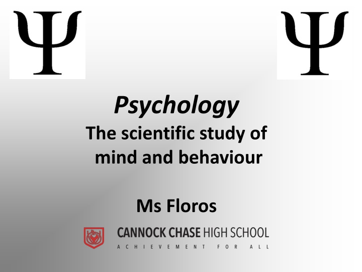 psychology the scientific study of mind n.w