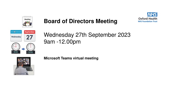 board of directors meeting n.w