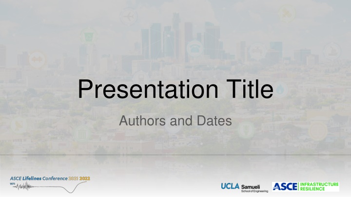 Presenting Authors and Dates for Insight