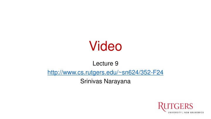 video n.w