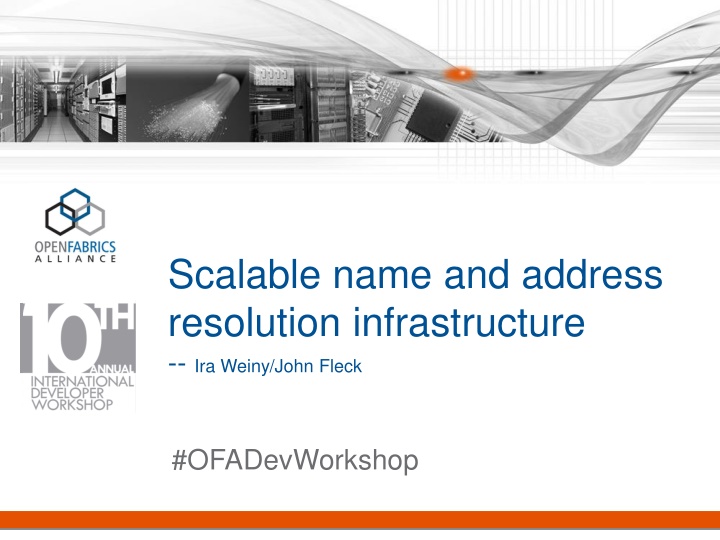 scalable name and address resolution n.w