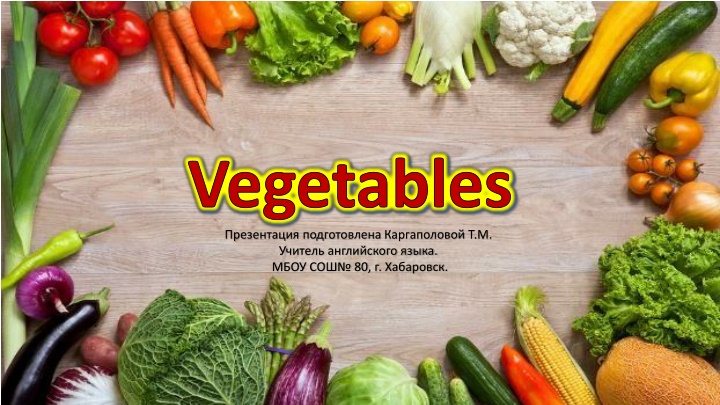 vegetables 80 n.w