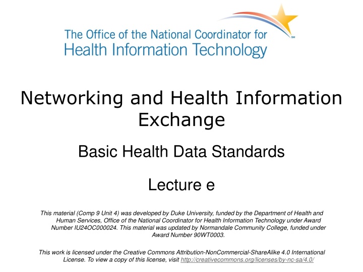networking and health information exchange n.w