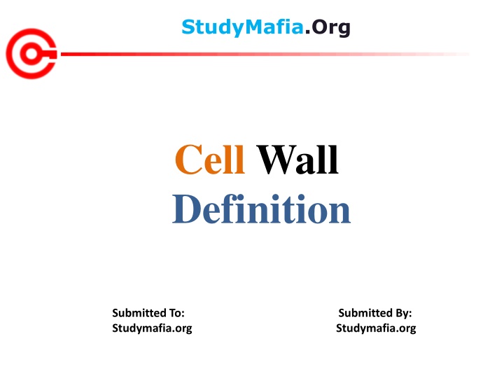 Cell Wall: Definition, Functions, and Structure