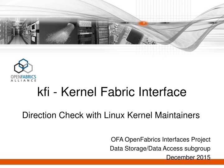 kfi kernel fabric interface n.w