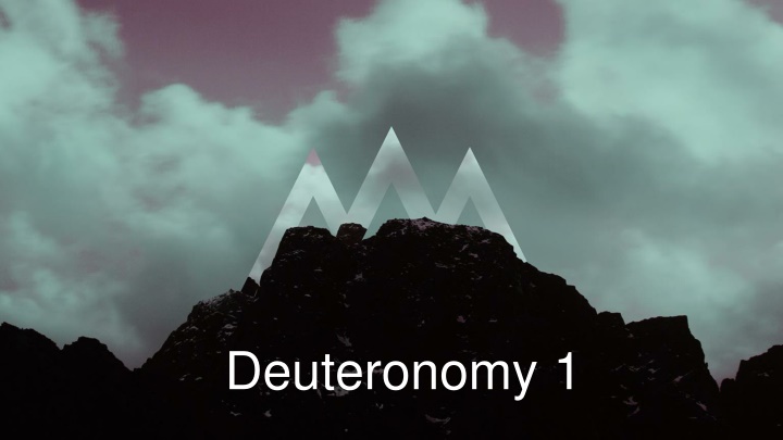 deuteronomy 1 n.w