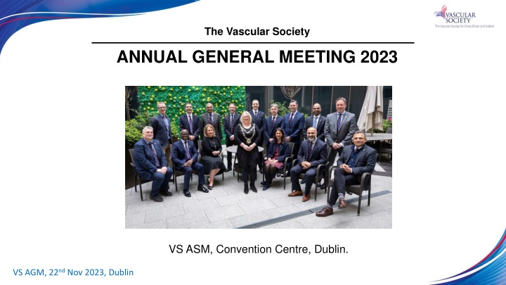 Vascular Society Annual General Meeting 2023 Highlights