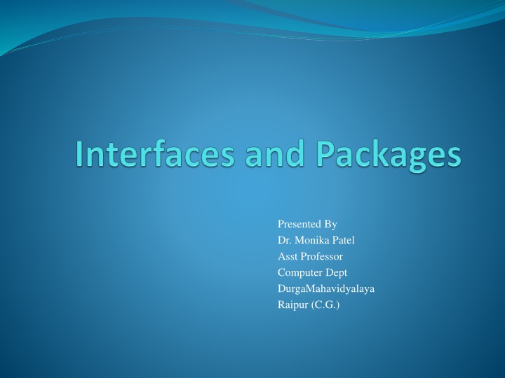 presented by dr monika patel asst professor n.w