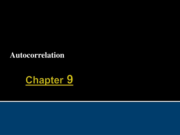 autocorrelation n.w