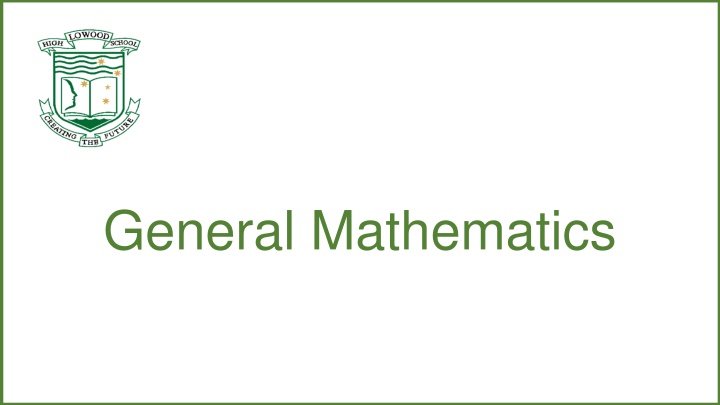 general mathematics n.w