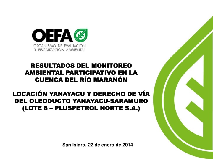 resultados del monitoreo resultados del monitoreo n.w
