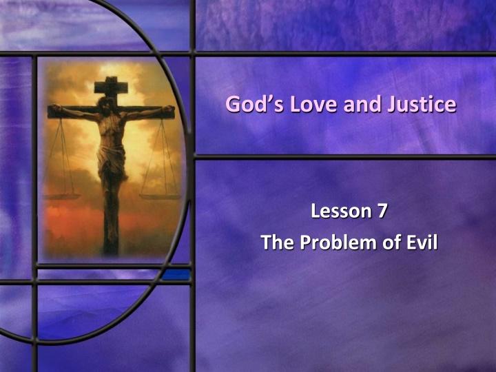 god s love and justice n.w
