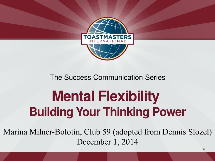 the success communication series mental n.w