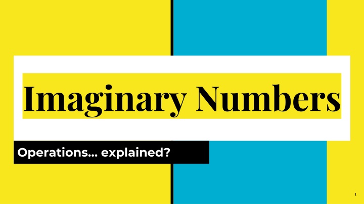 imaginary numbers n.w