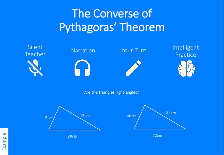 the converse of the converse of pythagoras n.w