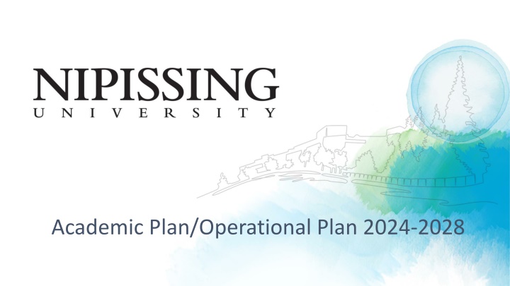 academic plan operational plan 2024 2028 n.w