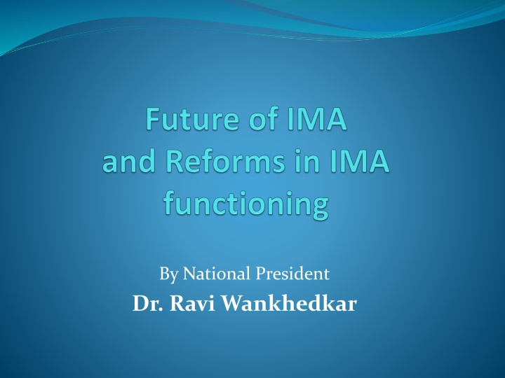 by national president dr ravi wankhedkar n.w