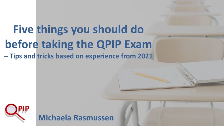 five things you should do before taking the qpip n.w