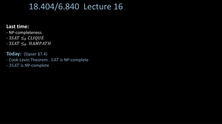 18 404 6 840 lecture 16 n.w