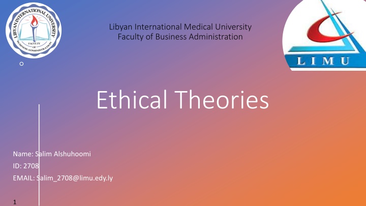 Overview of Ethical Theories in Business Administration