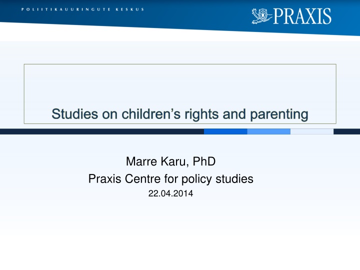 studies on children s rights and parenting n.w