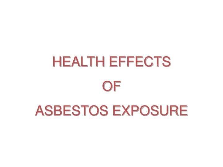 health effects n.w