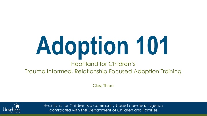 adoption 101 heartland for children s trauma n.w