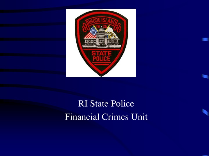 ri state police financial crimes unit n.w