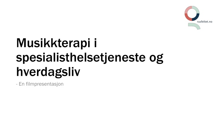 musikkterapi i spesialisthelsetjeneste n.w