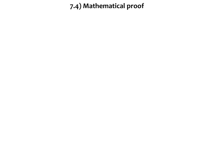 7 4 mathematical proof n.w