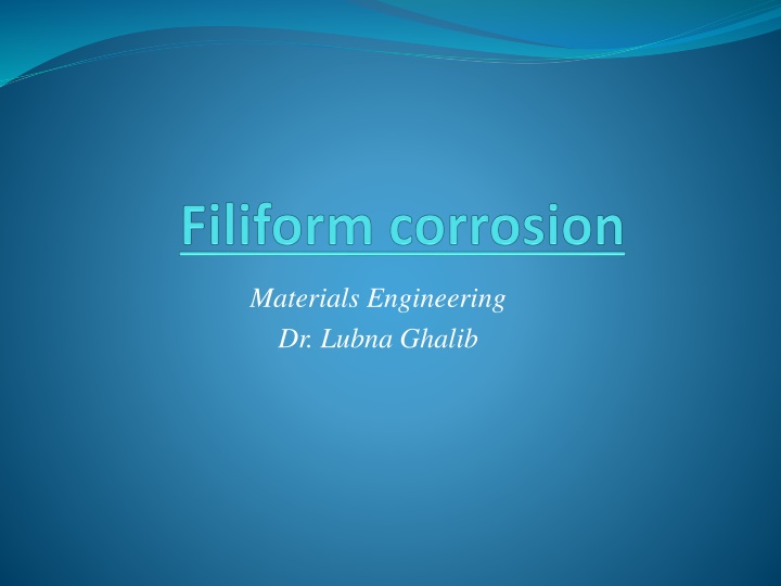 materials engineering dr lubna ghalib n.w