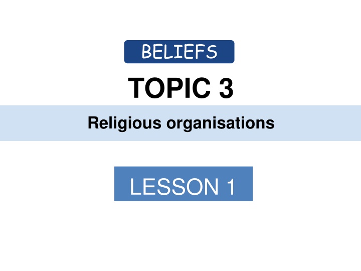 beliefs n.w