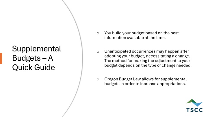 you build your budget based on the best n.w