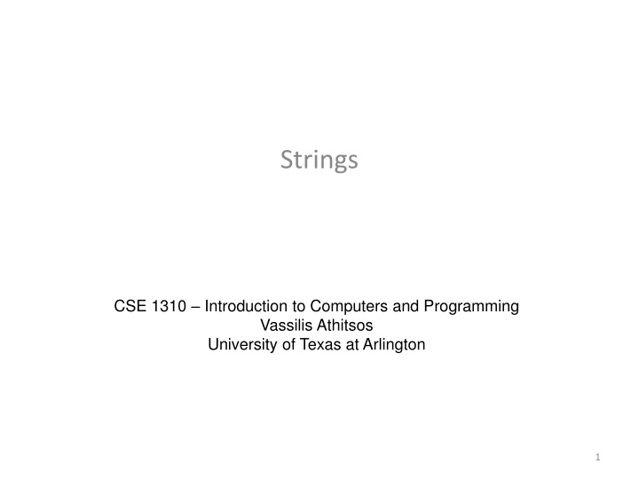 strings n.w