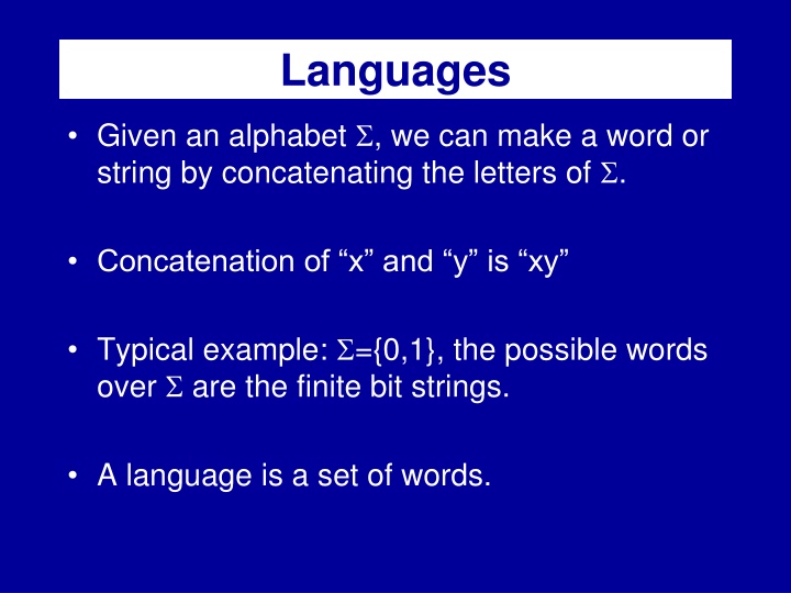 languages n.w