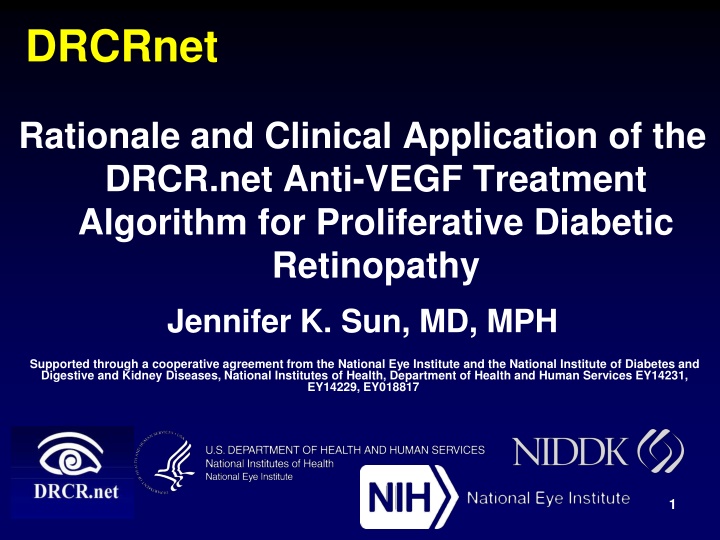 DRCR.net Anti-VEGF Treatment Algorithm for Proliferative Diabetic Retinopathy