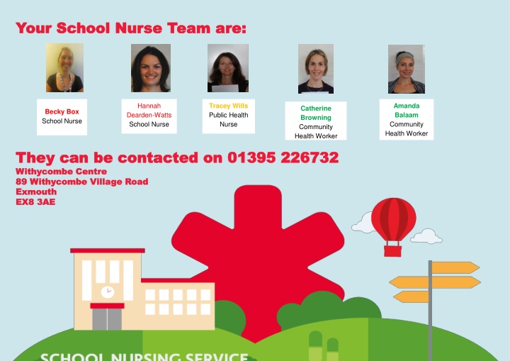your your school nurse team are school nurse team n.w