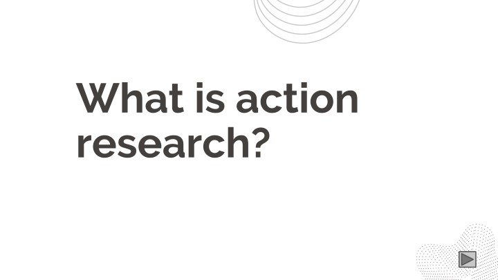 what is action research n.w