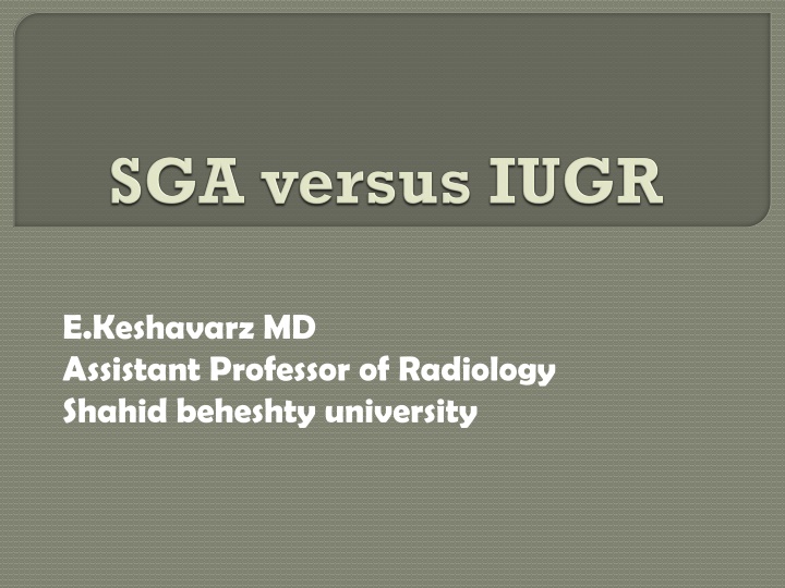 e keshavarz md assistant professor of radiology n.w