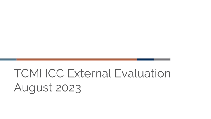 tcmhcc external evaluation august 2023 n.w