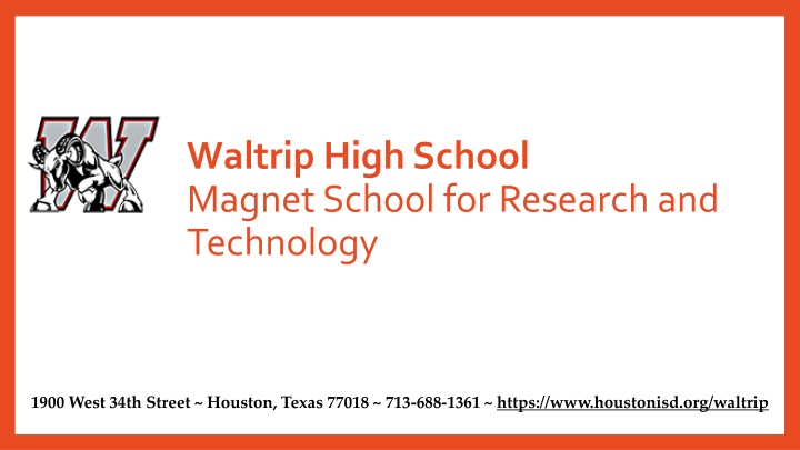 waltrip high school magnet school for research n.w