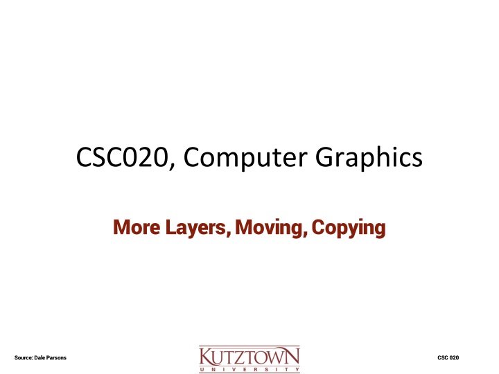 csc020 computer graphics n.w