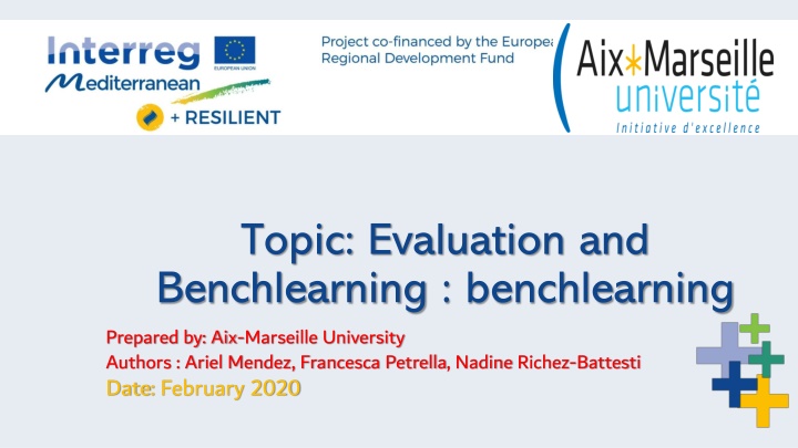 topic evaluation and benchlearning benchlearning n.w