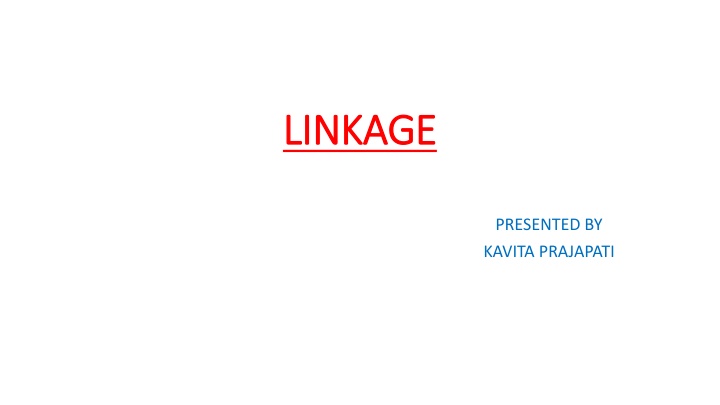 linkage linkage n.w