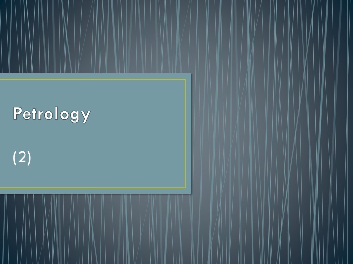 petrology n.w