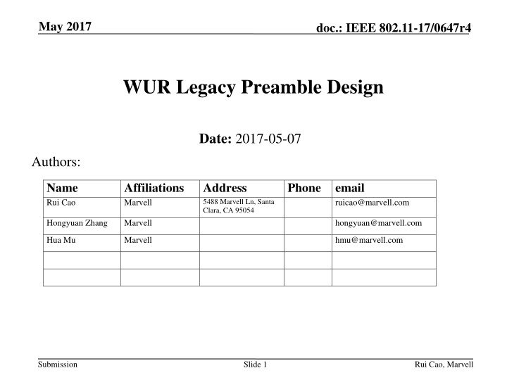 may 2017 n.w
