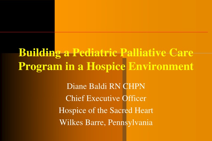 Initiating Pediatric Palliative Care: Challenges and Benefits