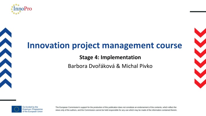 innovation project management course n.w