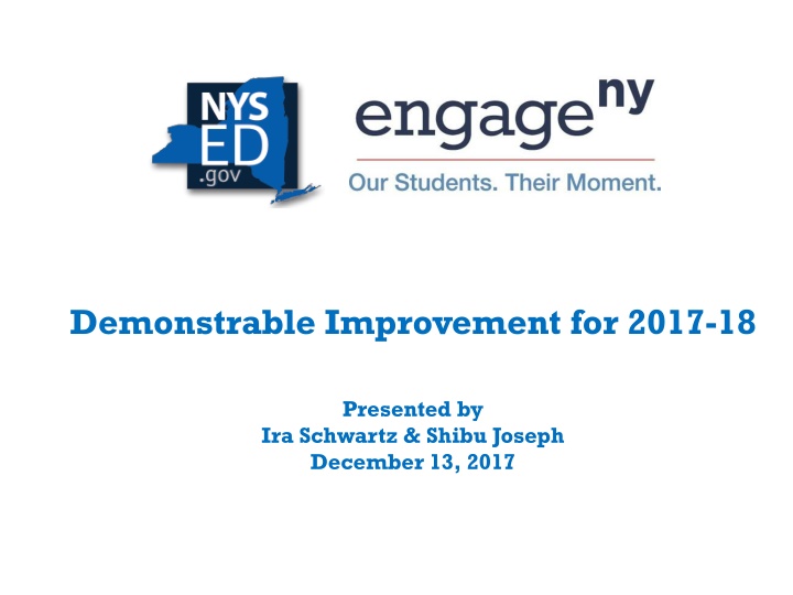 demonstrable improvement for 2017 18 n.w