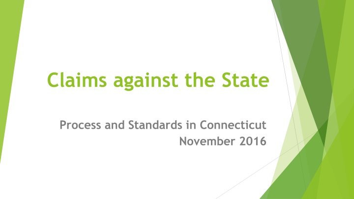 claims against the state n.w